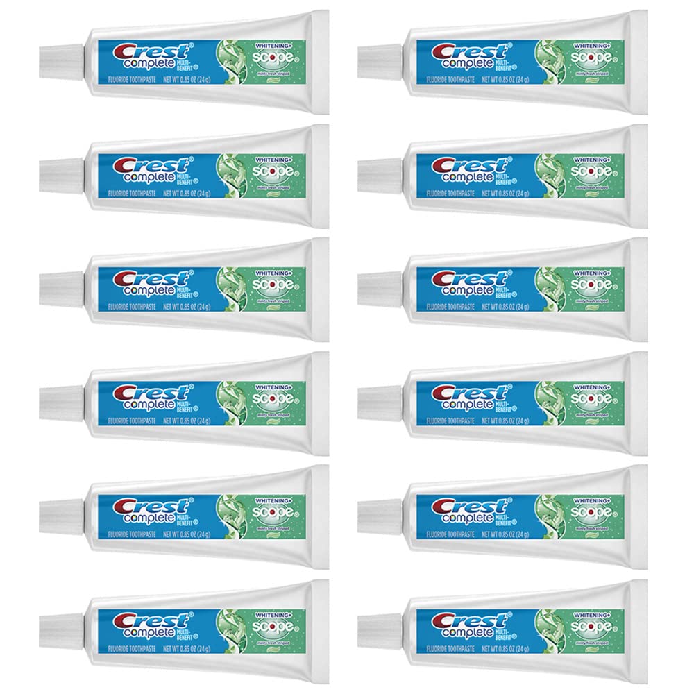 Crest Complete Whitening Scope Minty Toothpaste – Whitening & Cavity Protection