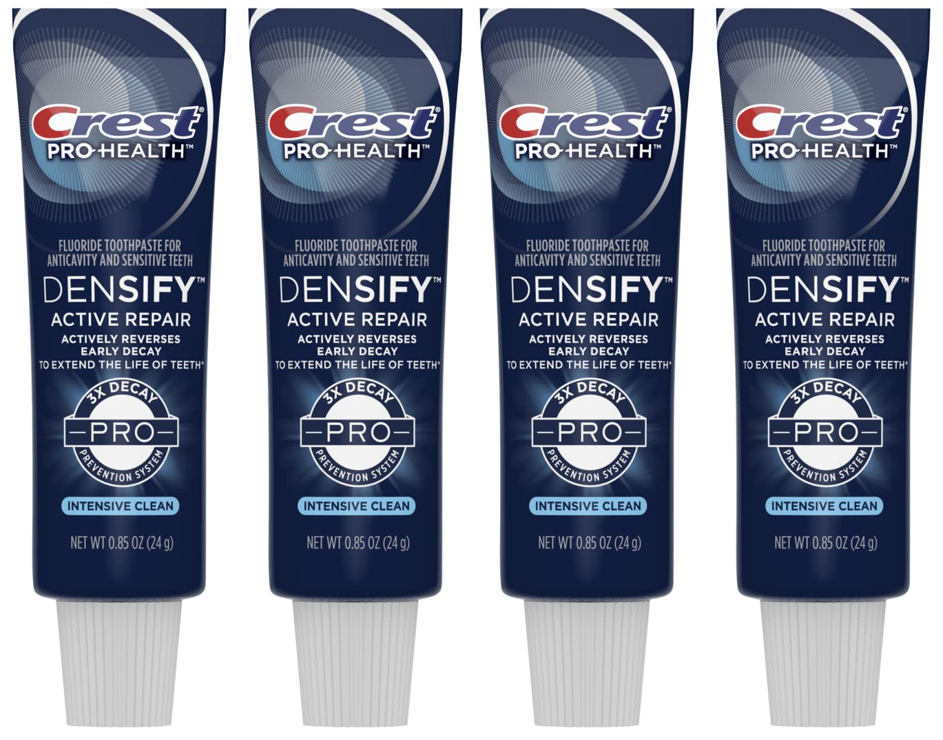 Crest Densify PRO-Health Toothpaste Travel Size 0.85 oz (24 g) Pack of 4
