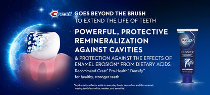 Crest Densify PRO-Health Toothpaste Travel Size 0.85 oz (24 g) Pack of 4