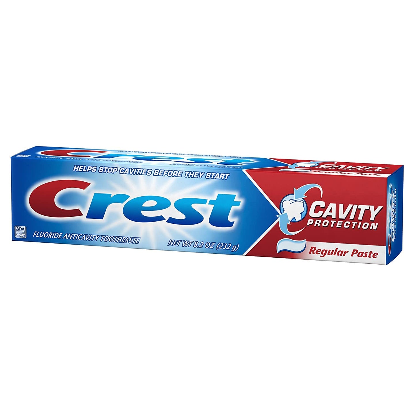 Crest Fluoride Anticavity Toothpaste - Regular Paste, 8.2 oz, Pack of 5