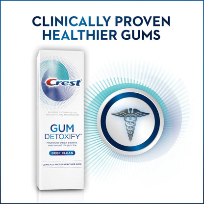 Crest Gum Detoxify Deep Clean Toothpaste 4.1 oz