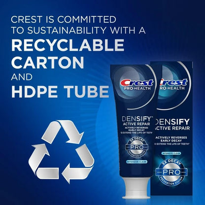 Crest Pro-Health Densify Toothpaste – Intensive Clean, 3.5 oz (Pack of 3)