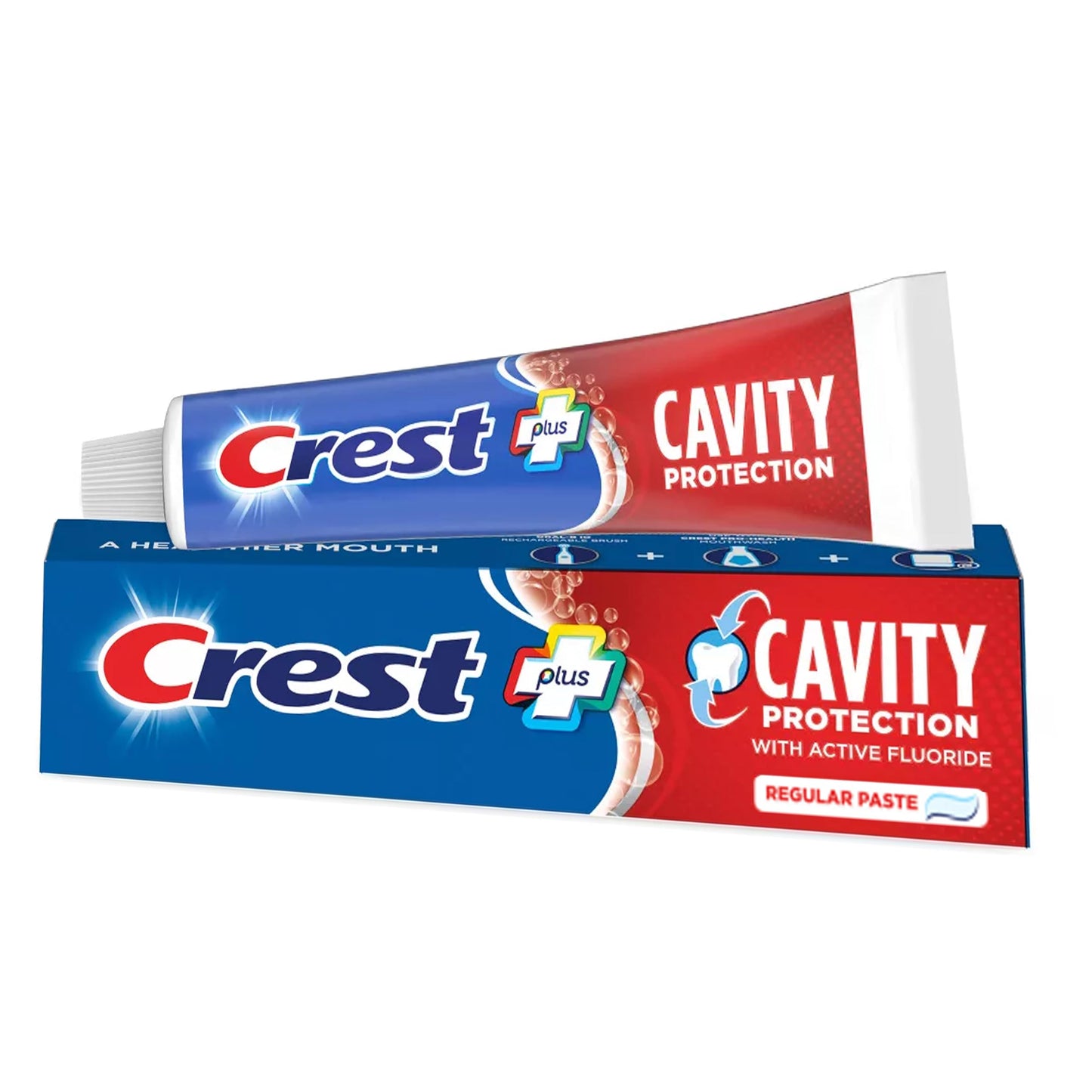 Crest Cavity Protection Regular Toothpaste 8.2 oz (232 g) – Pack of 3 | ADA Approved
