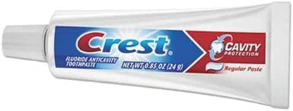Crest Cavity Protection Regular Toothpaste - Travel Size 0.85 oz (24 g) Pack of 4