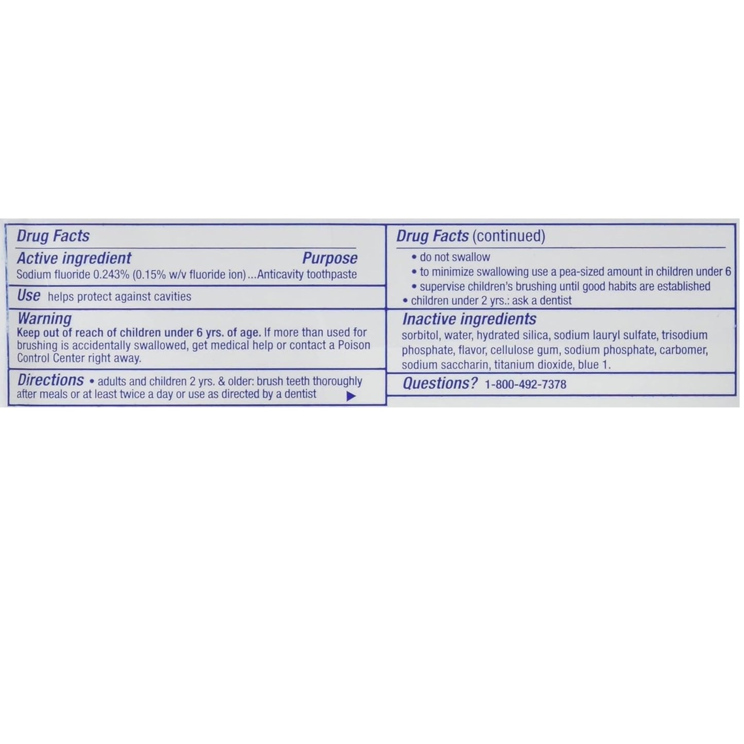 Crest Toothpaste Cavity Protection Regular (Pack of 3) | Cavity Care & Fresh Breath