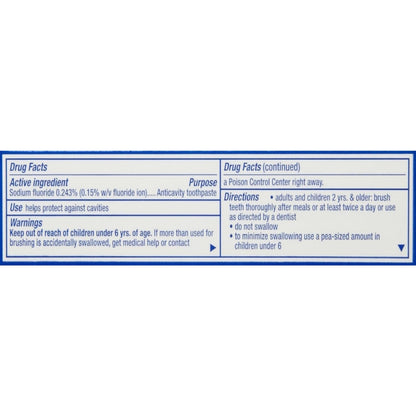 Crest Cavity Protection Toothpaste – Travel Size 0.85 oz (24 g) – Pack of 6