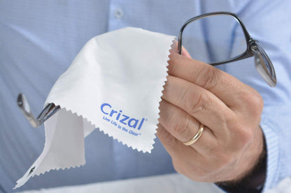 Crizal Eyeglass Cleaning Cloths – 3 Pack Premium Microfiber for AR Lenses | Doctor Recommended