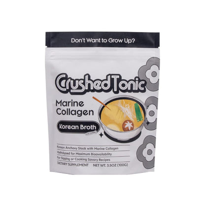 Crushed Tonic Korean Broth with Marine Collagen – Protein-Packed Instant Soup Mix (100g)