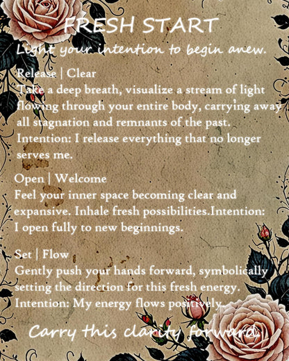 Crystal Candles – Healing Magic for Mind-Body Meditation | Fresh Start Gift for Women and New Jobs