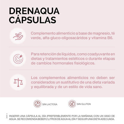 Cumlaude Drenaqua Caspsules With Probiotics And Prebiotics 30 Units by Cumlaude