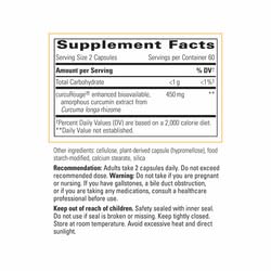 Integrative Therapeutics Curalieve - High-Absorption Curcumin Formula - 120 Capsules