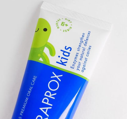 Curaprox Kids 1450 Mint Toothpaste | 60ml | 6+ years | SLS-Free, Triclosan-Free