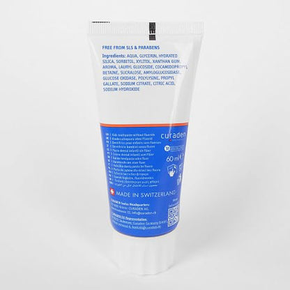Curaprox Toothpaste Kids 950 Strawberry for 2-6 Years | SLS Free, Triclosan Free, Vegan