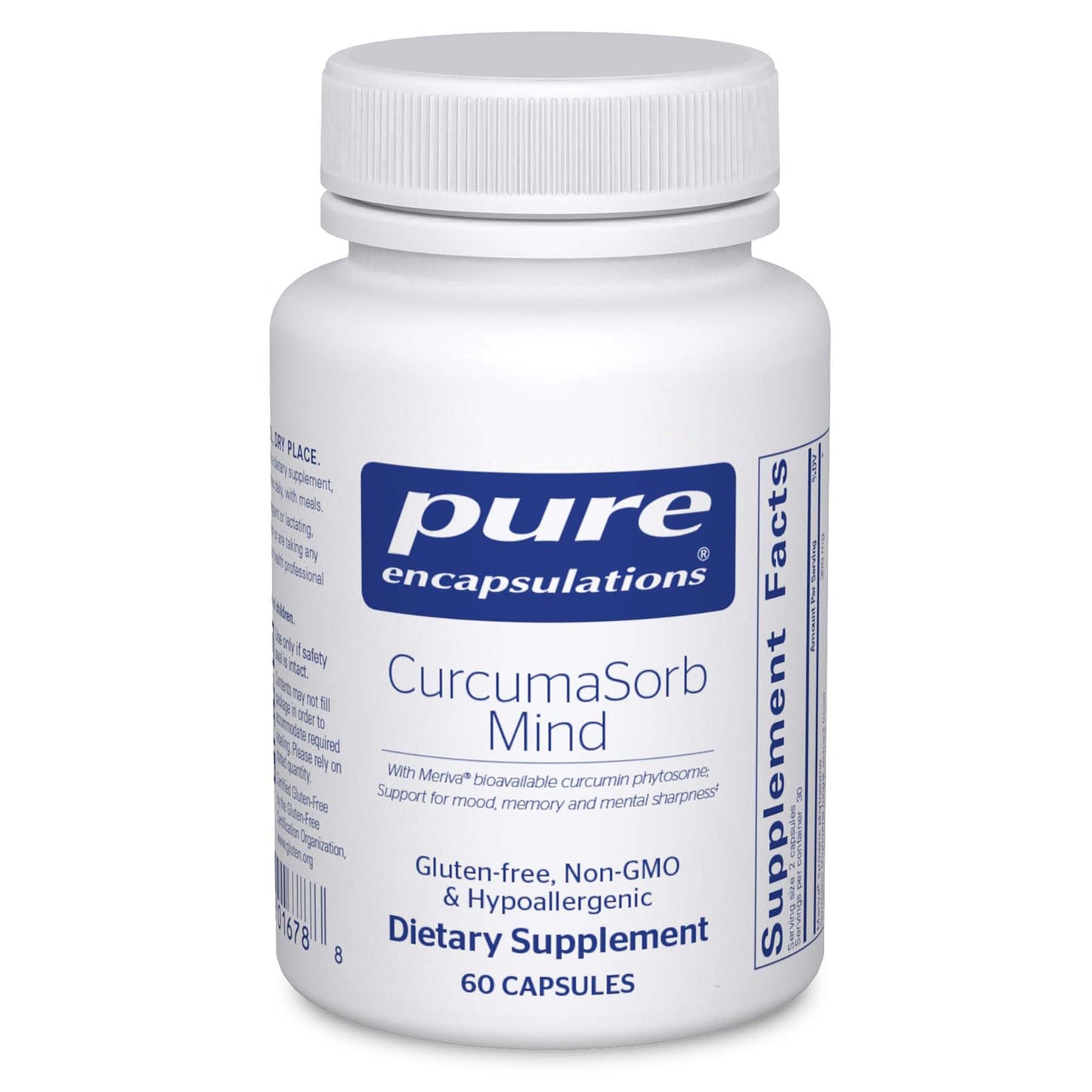 Pure Encapsulations CurcumaSorb Mind | Cognitive Support & Antioxidant Formula | 60 Capsules