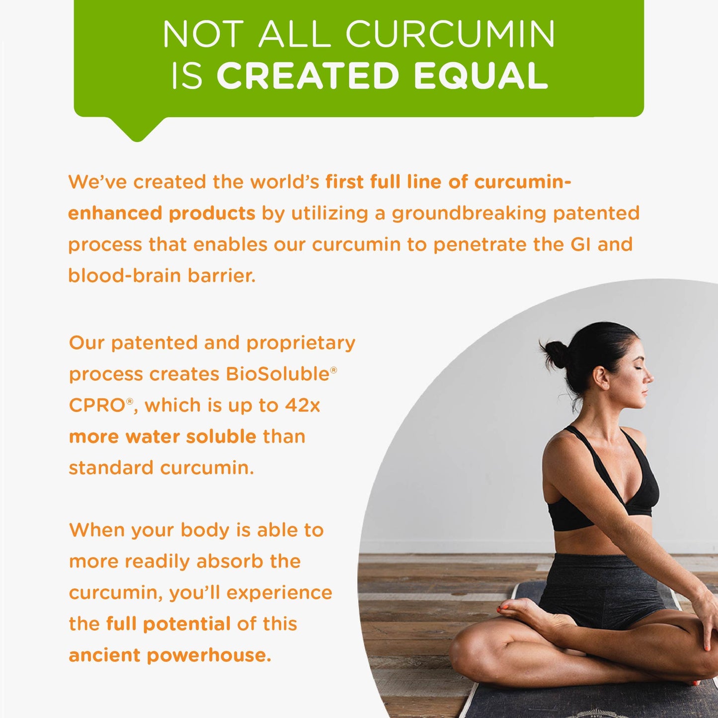 CurcuminPro Complete Vegan | BioSoluble Turmeric Curcumin + Brown Rice Protein | 60 Count