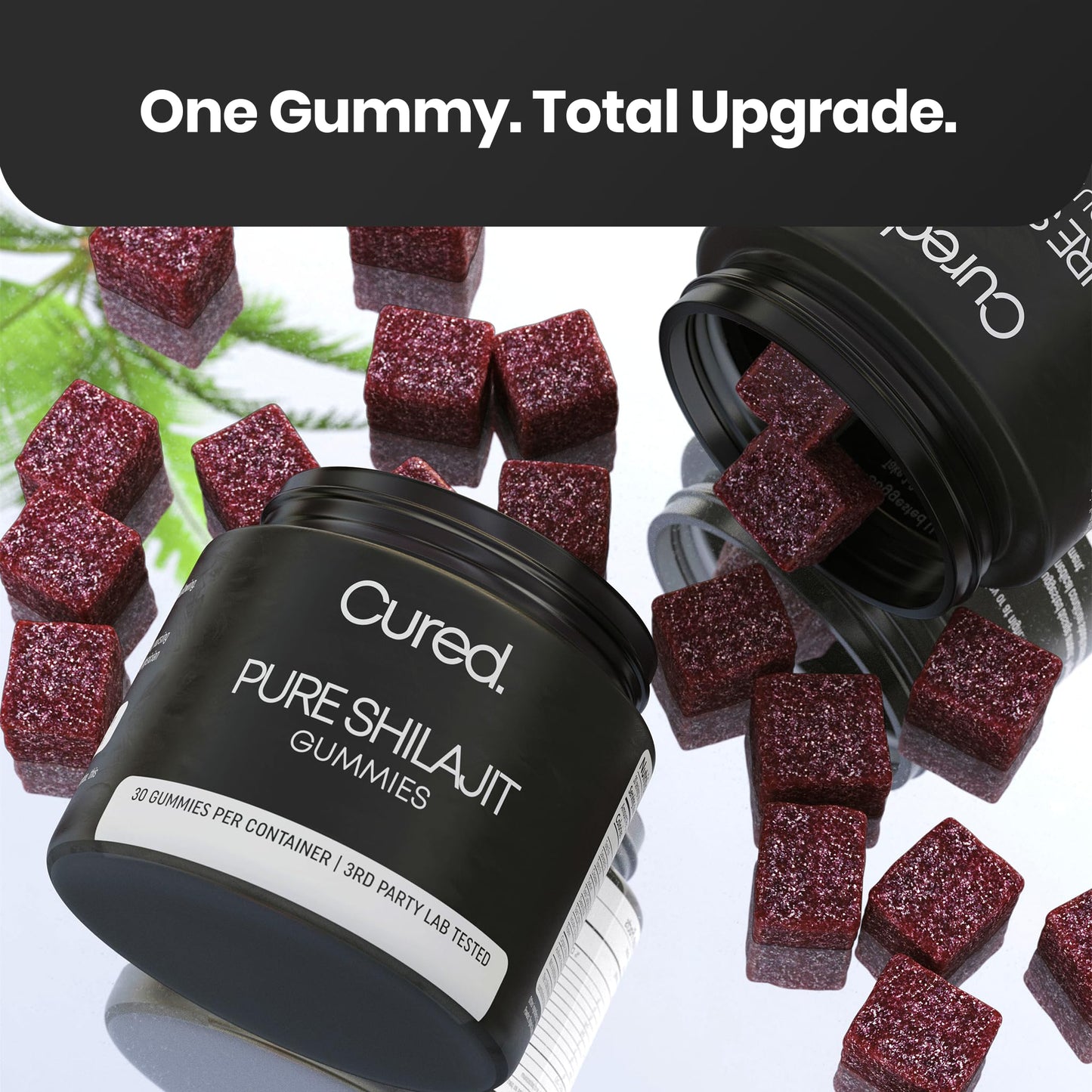 Cured Shilajit Gummies for Men - 85+ Minerals + Organic Manuka Honey