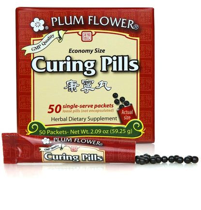 Plum Flower Kang Ning Wan Curing Pills (Stick Pak) – Economy 50-Pack | Mayway
