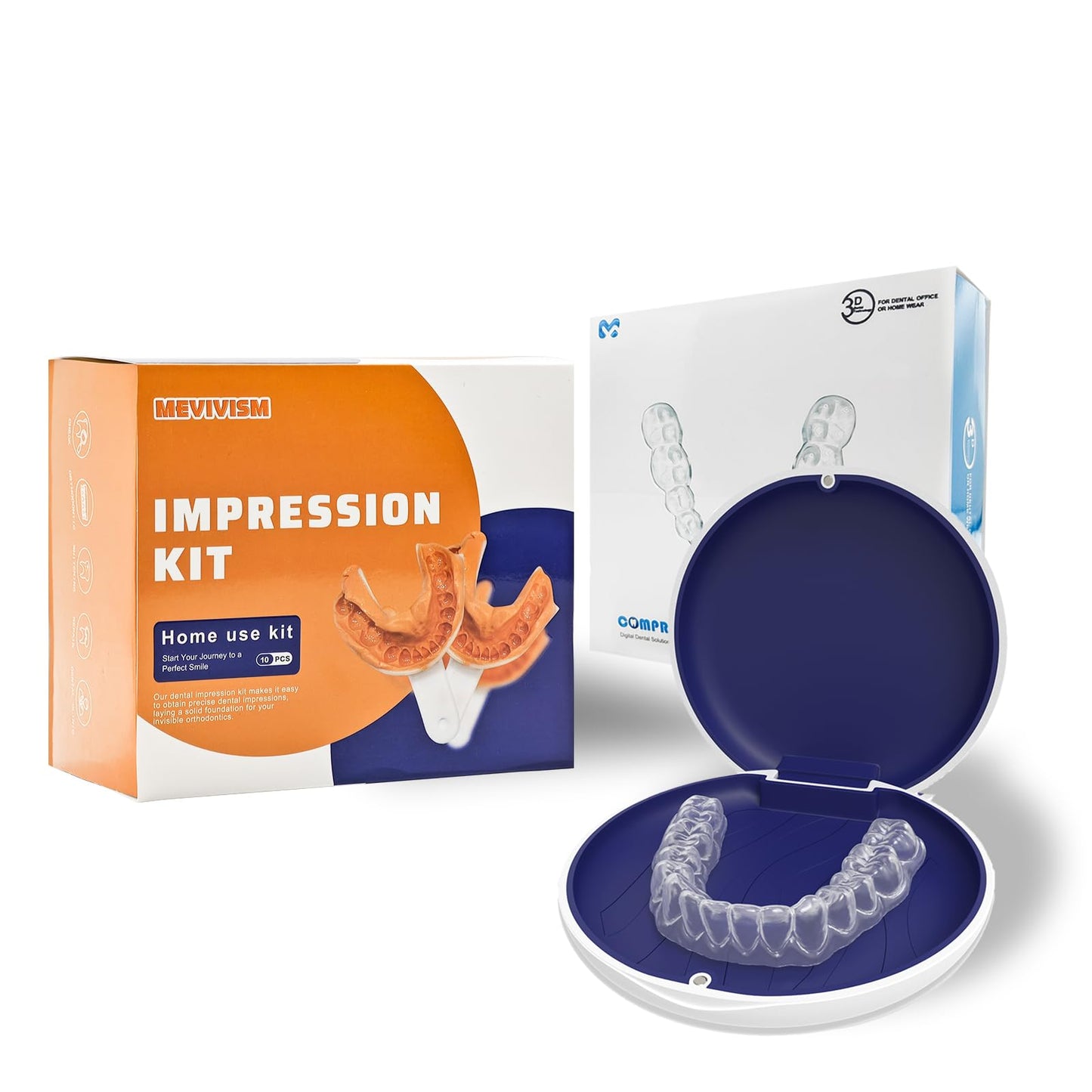 Custom Night Guard for Bruxism & Grinding — BPA-Free Mouthguard with Easy Mold Kit