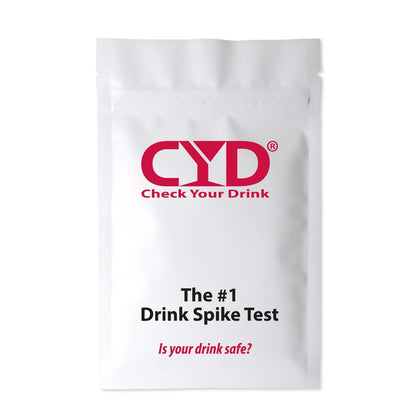 Check Your Drink Test Kit – Detect GHB & Ketamine (5 Strips)