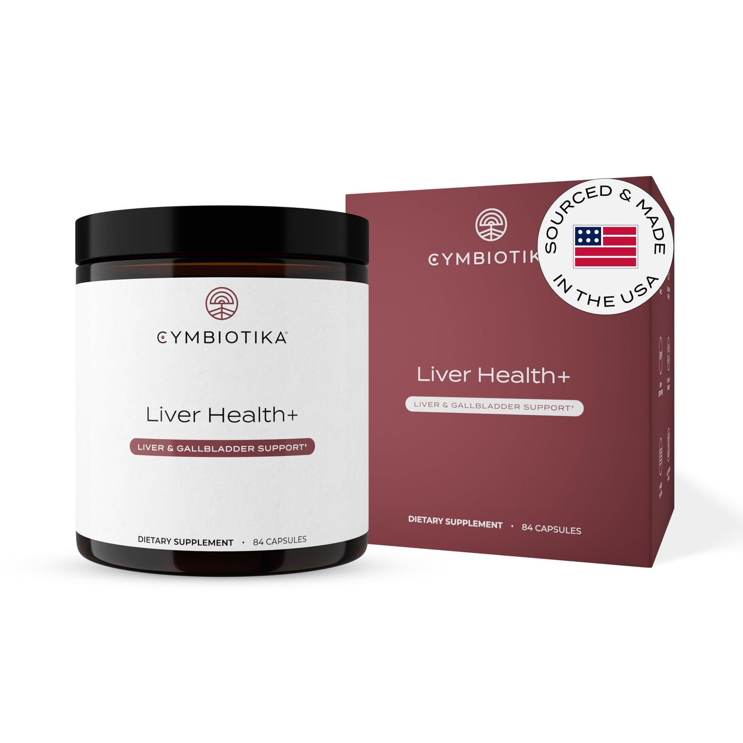 CYMBIOTIKA Liver Health+ – Liver Support, Cleanse & Repair (84 Capsules)