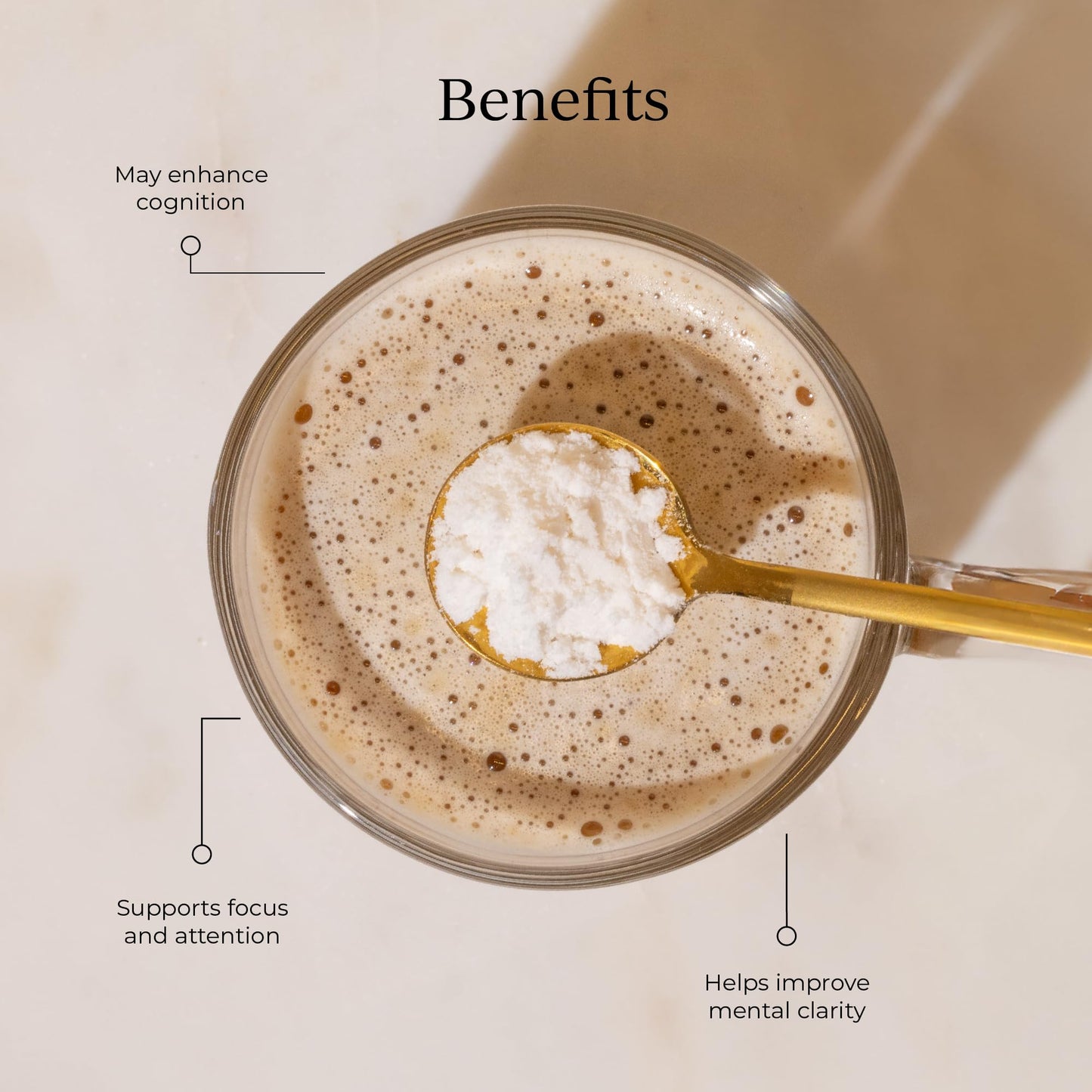 CYMBIOTIKA Nootropic Creamer – MCT Coffee Creamer with Alpha GPC & L-Theanine for Focus, Energy & Mental Clarity – Coconut Vanilla, 30 Servings