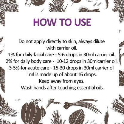 Deve Herbes Pure Nagarmotha Essential Oil (Cyperus scariosus) Steam Distilled 5ml