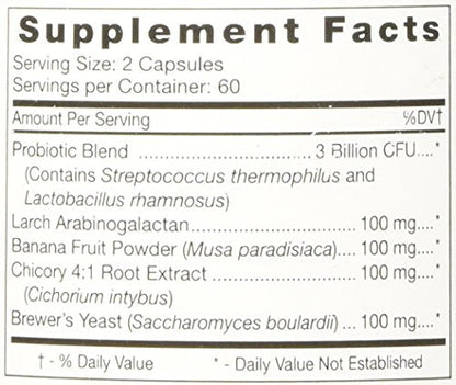 D'Adamo Personalized Nutrition Polyflora O - 120 Count | Blood Type Diet Support
