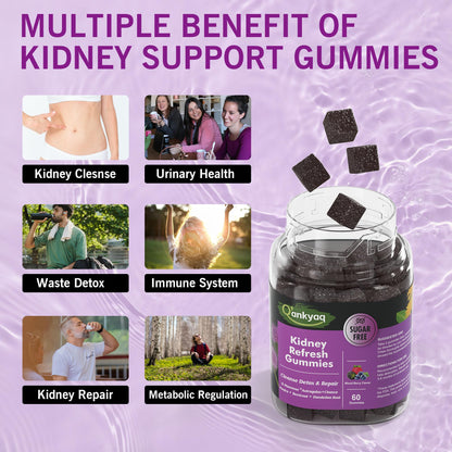 D-Mannose Gummies for Women – Kidney Cleanse & Urinary Health (60 ct)