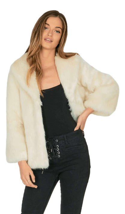 Amuse society Fur ever mine jacket