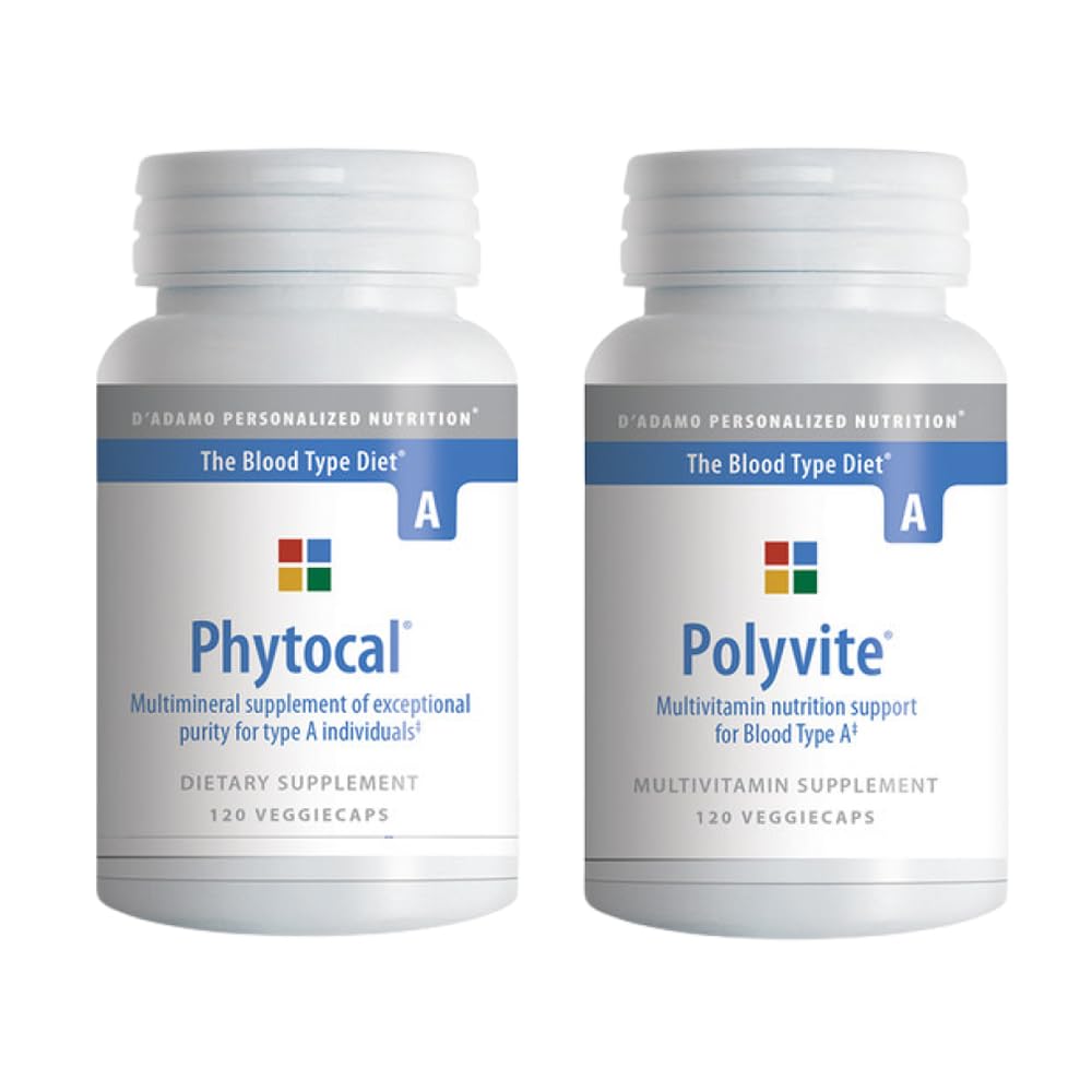 D'Adamo Personalized Nutrition - Optimal Health Stack (Blood Type A)