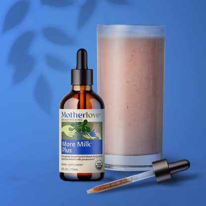 Motherlove More Milk Plus Tincture – Organic Fenugreek-Based Lactation Support (4 oz)