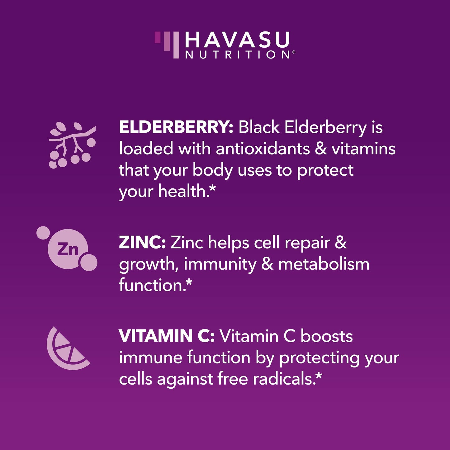 Sambucus Elderberry Gummies – Immune Support with Vitamin C & Zinc