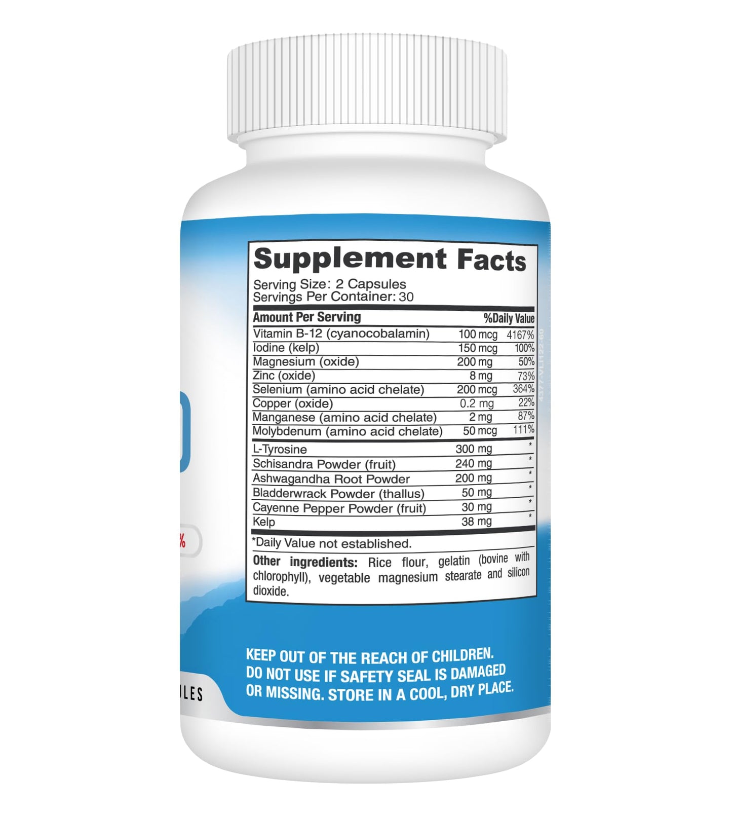 Best Earth Naturals Thyroid Support – 60 Capsules, Pack of 2