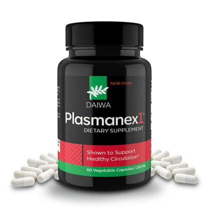 Daiwa Plasmanex 1 – Blood Circulation Supplement | 60 Vegan Capsules