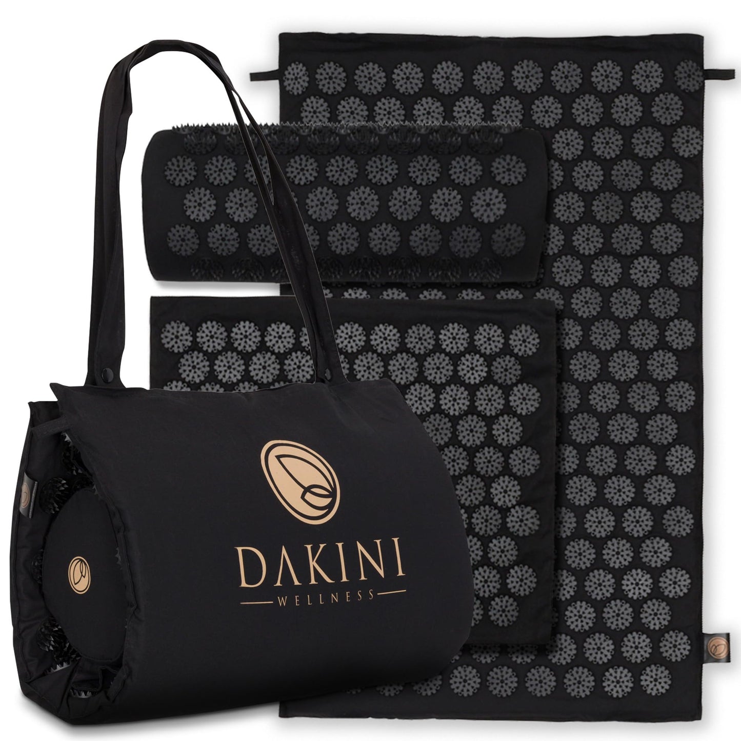 Dakini Acupressure Mat & Pillow Set with Mini Pad | Full-Body Pain Relief