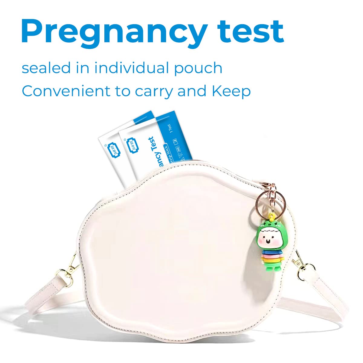 DAVID Pregnancy Test Strips – Early Detection HCG, 10 Count, 6 Days Before Missed Period