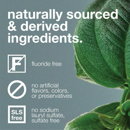 Davids Fluoride Free Toothpaste 3 Pack - SLS Free, Enamel Health, EWG Verified
