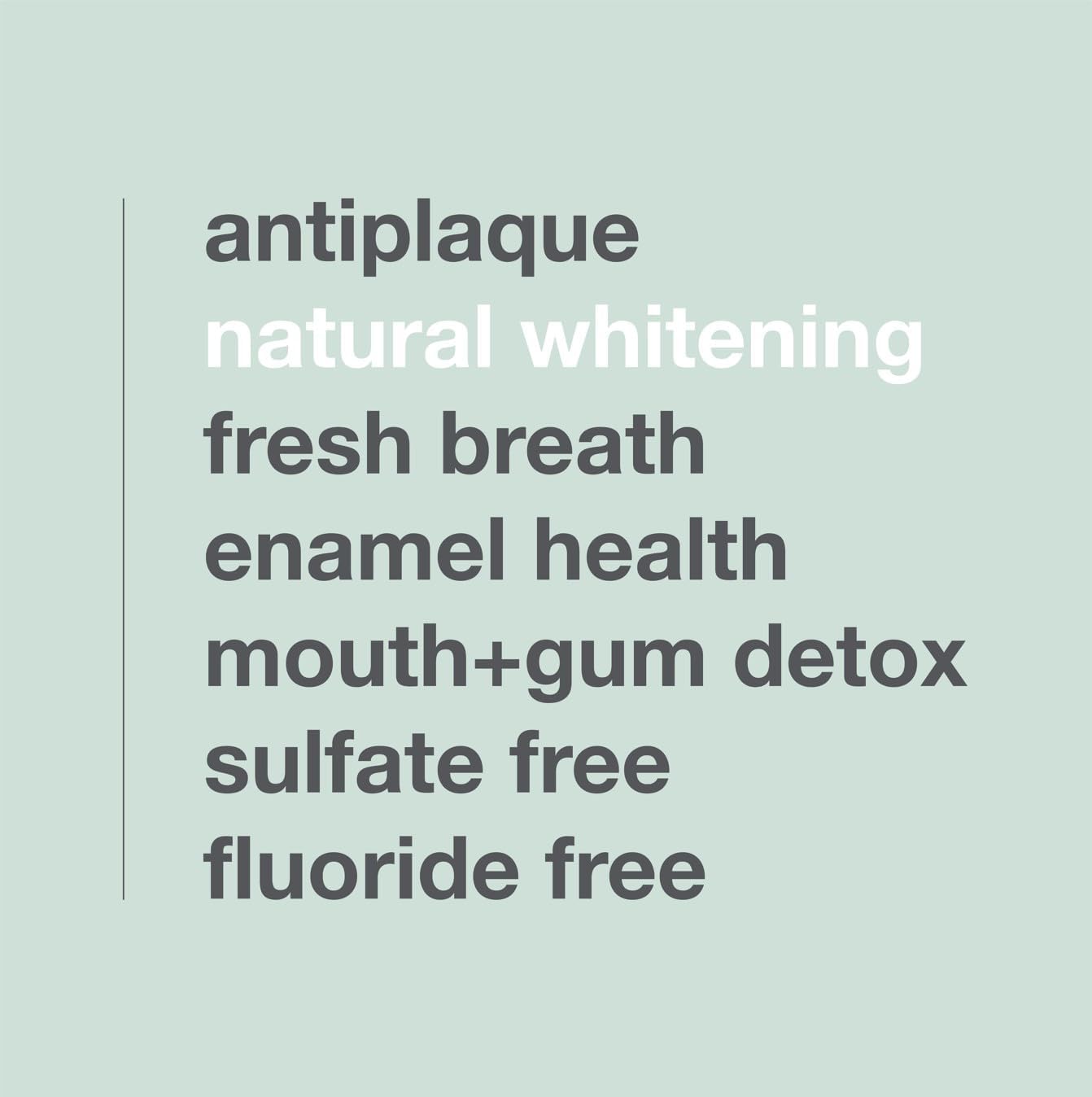 Davids Fluoride Free Toothpaste 3 Pack - SLS Free, Enamel Health, EWG Verified