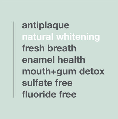 Davids Fluoride Free Toothpaste 3 Pack - SLS Free, Enamel Health, EWG Verified