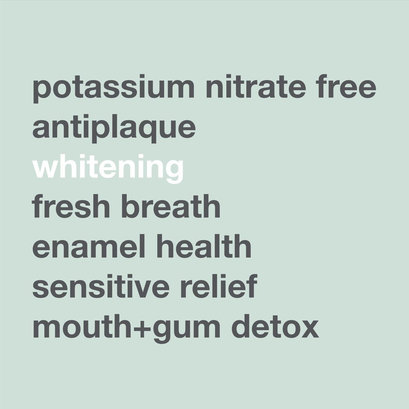 Davids Hydroxi Nano Hydroxyapatite Toothpaste – Remineralize Enamel, Sensitive Relief, 3 Pack
