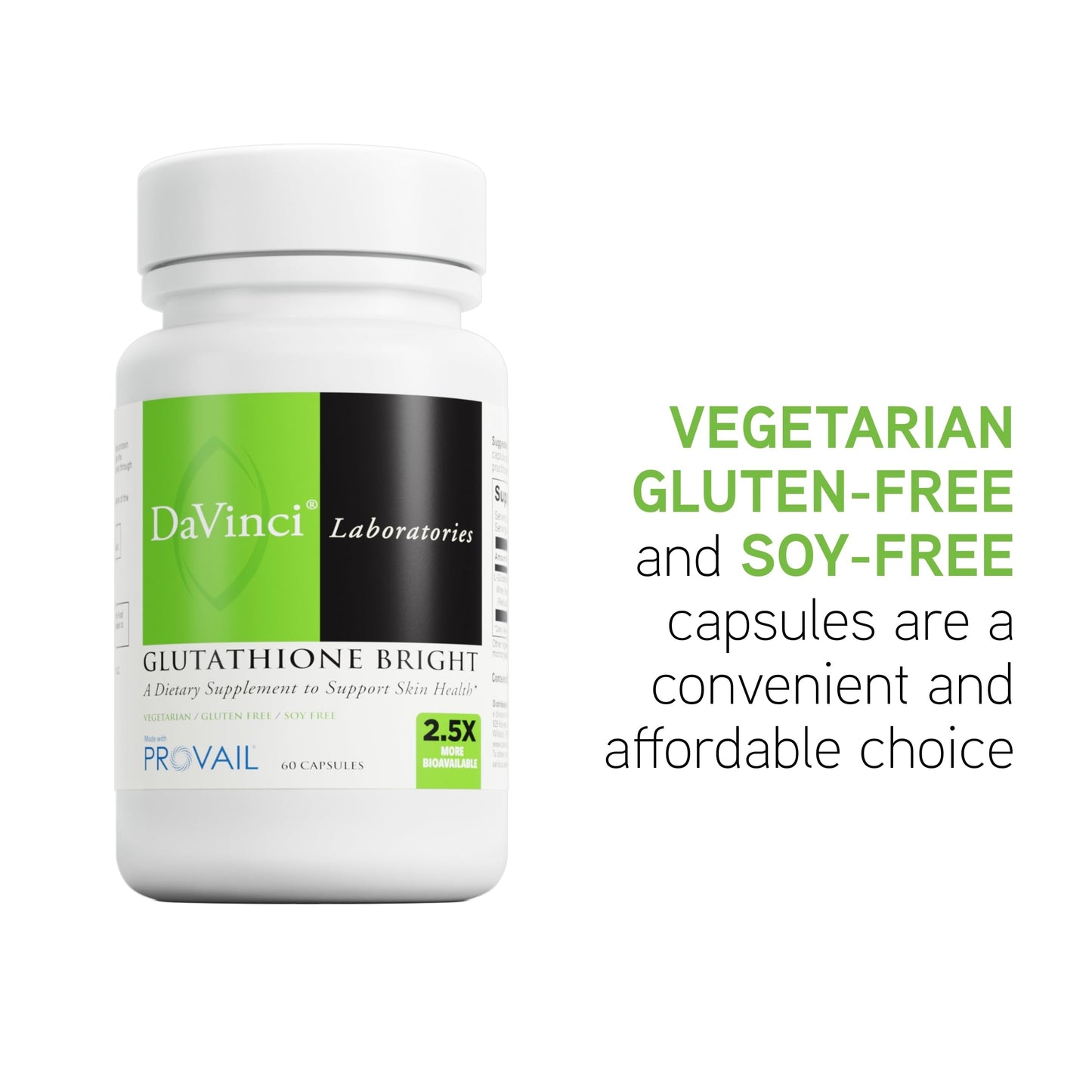 DAVINCI Labs - Glutathione Bright - 60 Capsules