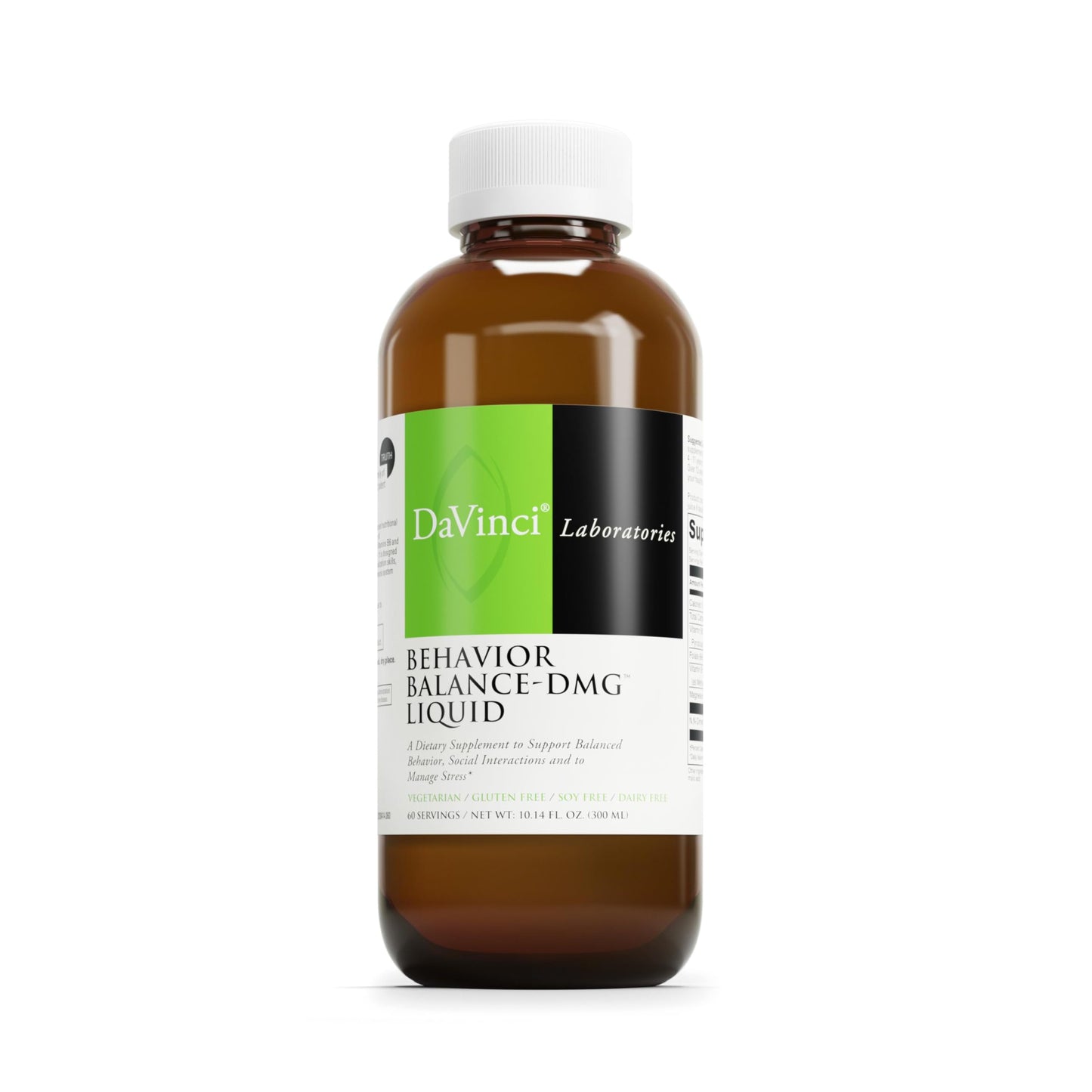 DAVINCI Labs - Behavior Balance DMG Liquid | Dietary Supplement for Balanced Behavior & Stress Support - 10.14 fl oz