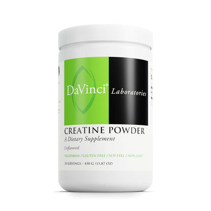 DaVinci Labs Creatine Powder – Unflavored, 90 Servings | Muscle & Brain Health