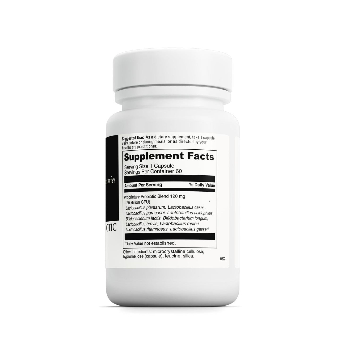 DAVINCI Labs Daily Best Probiotic - Vegetarian & Gluten-Free - 60 Capsules