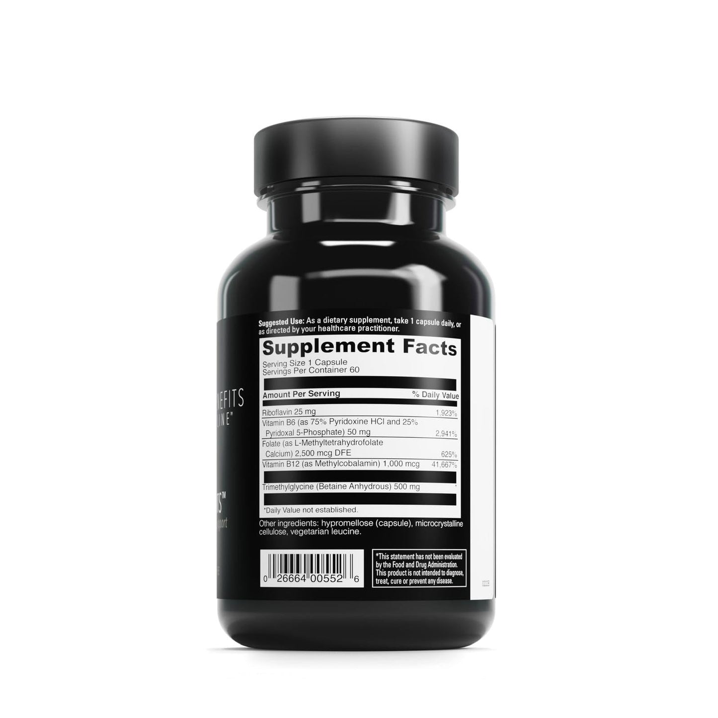 DaVinci Labs Methyl Benefits – Methylation Support, Detox & Energy – Gluten Free, 60 Vegetarian Capsules