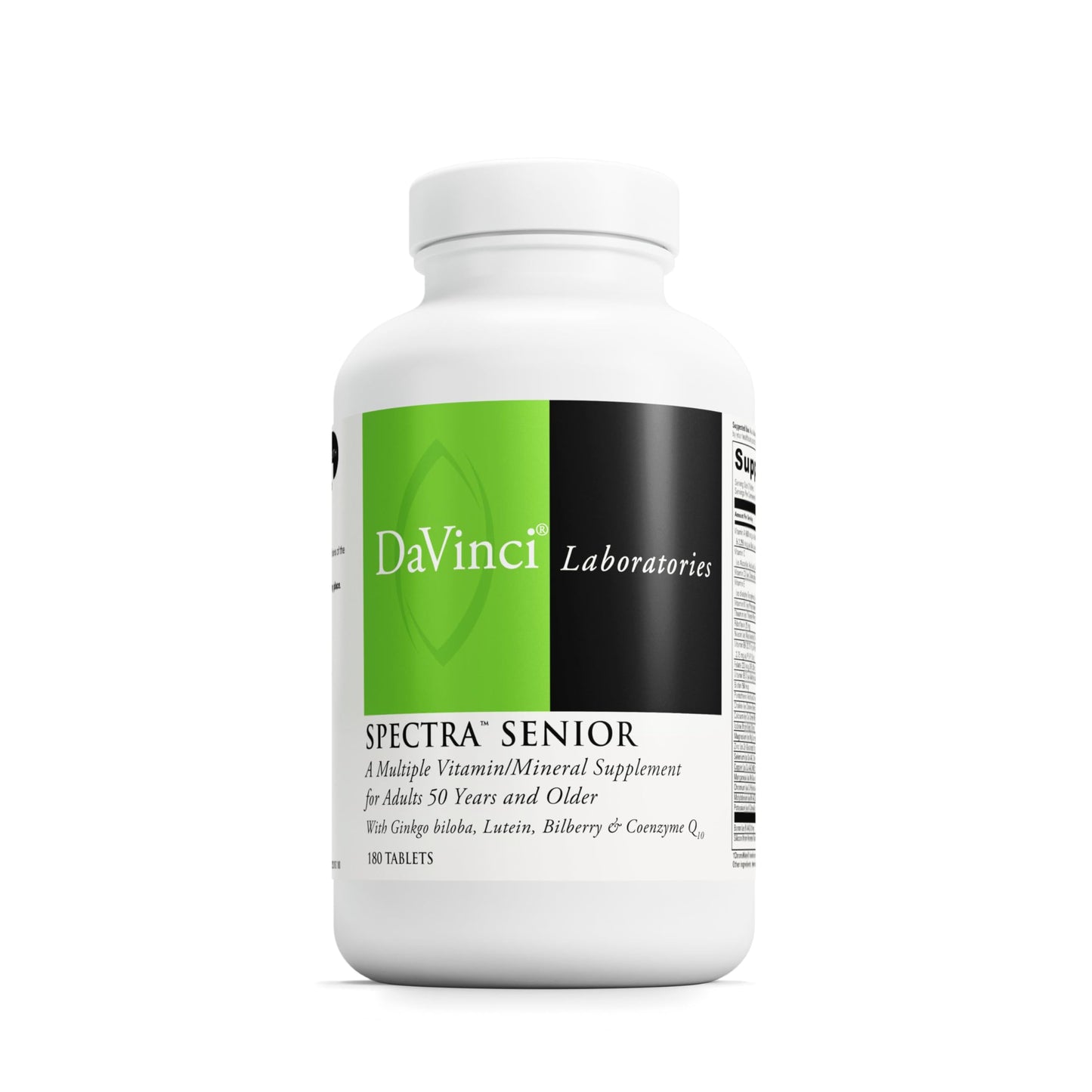 DAVINCI Labs Spectra Senior – Cardiovascular, Eye Health & Antioxidant Support (180 Capsules)