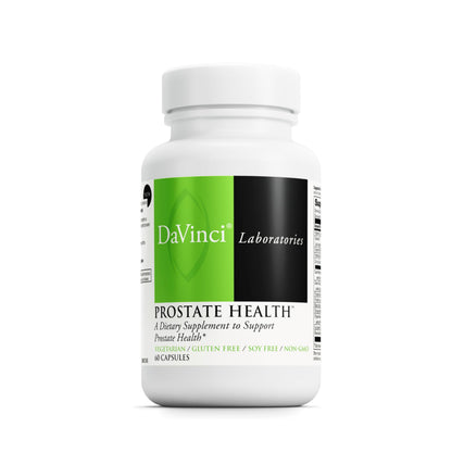 DAVINCI Labs Prostate Health - Supports Prostate & Urinary Health with Saw Palmetto, Zinc, Green Tea Extract - 60 Vegetarian Capsules