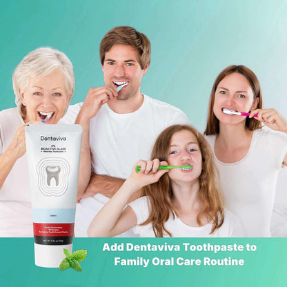 DentaViva Fluoride-Free Total Restorative Toothpaste – Restores Enamel & Fights Sensitivity (2 x 2.54 oz)