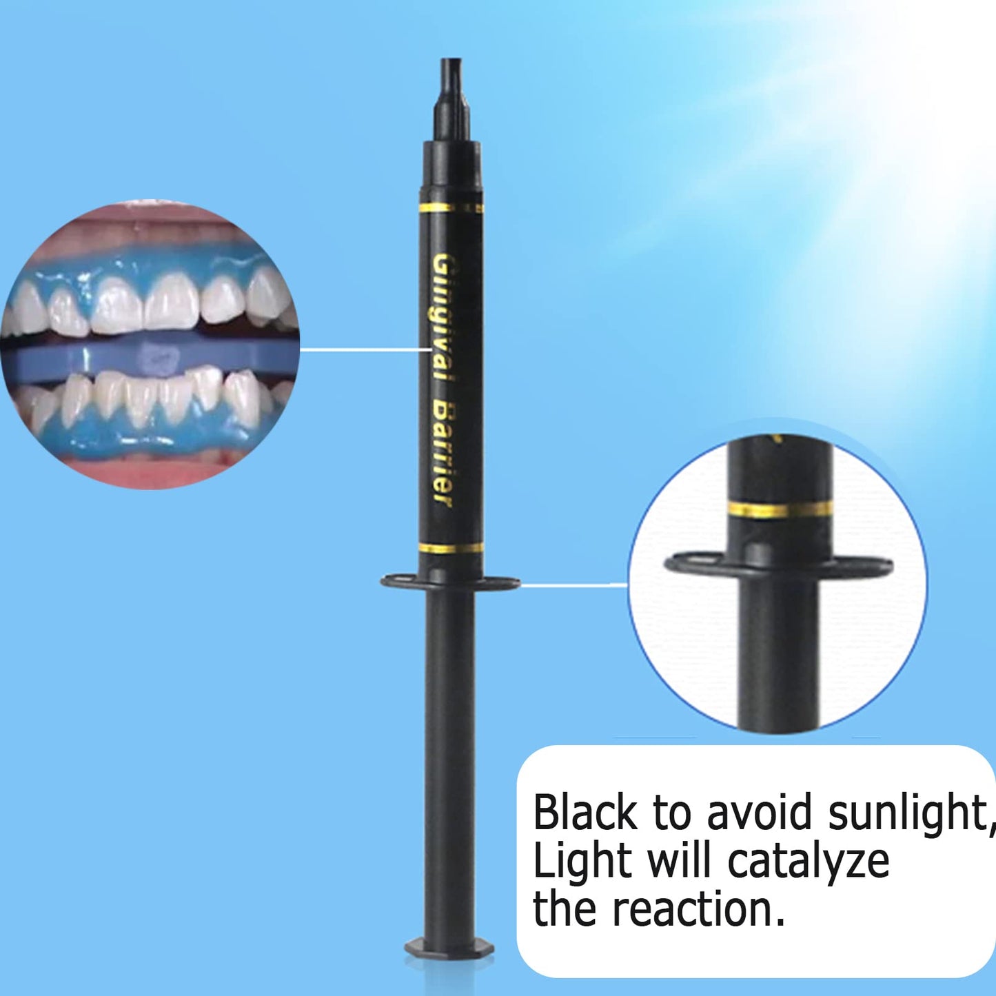 Dental Gingival Barrier Protection Gel – 10Pcs, 3ML Gum Protector for Teeth Whitening