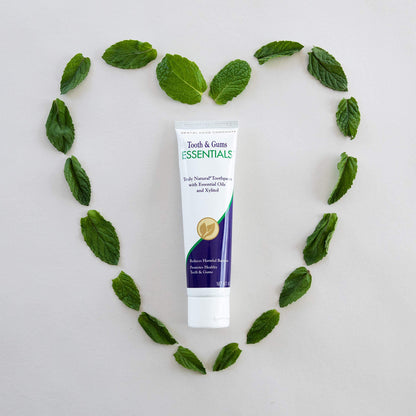 Dental Herb Company Essentials Toothpaste Fluoride-Free 4 oz (3 Pack)